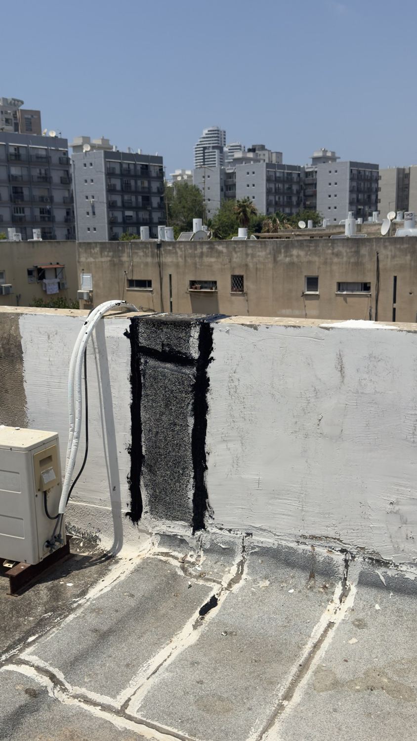 איטום מפגש ביטומני בפרפט